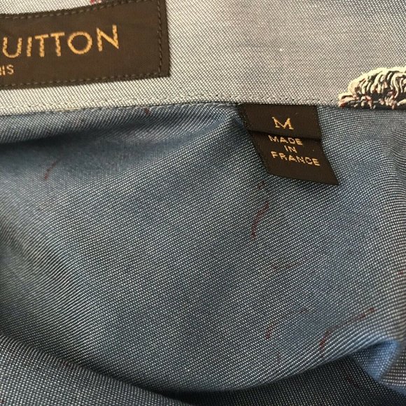 New Authentic Men Louis Vuitton Chapman Lion Shirt - Picture 8 of 10